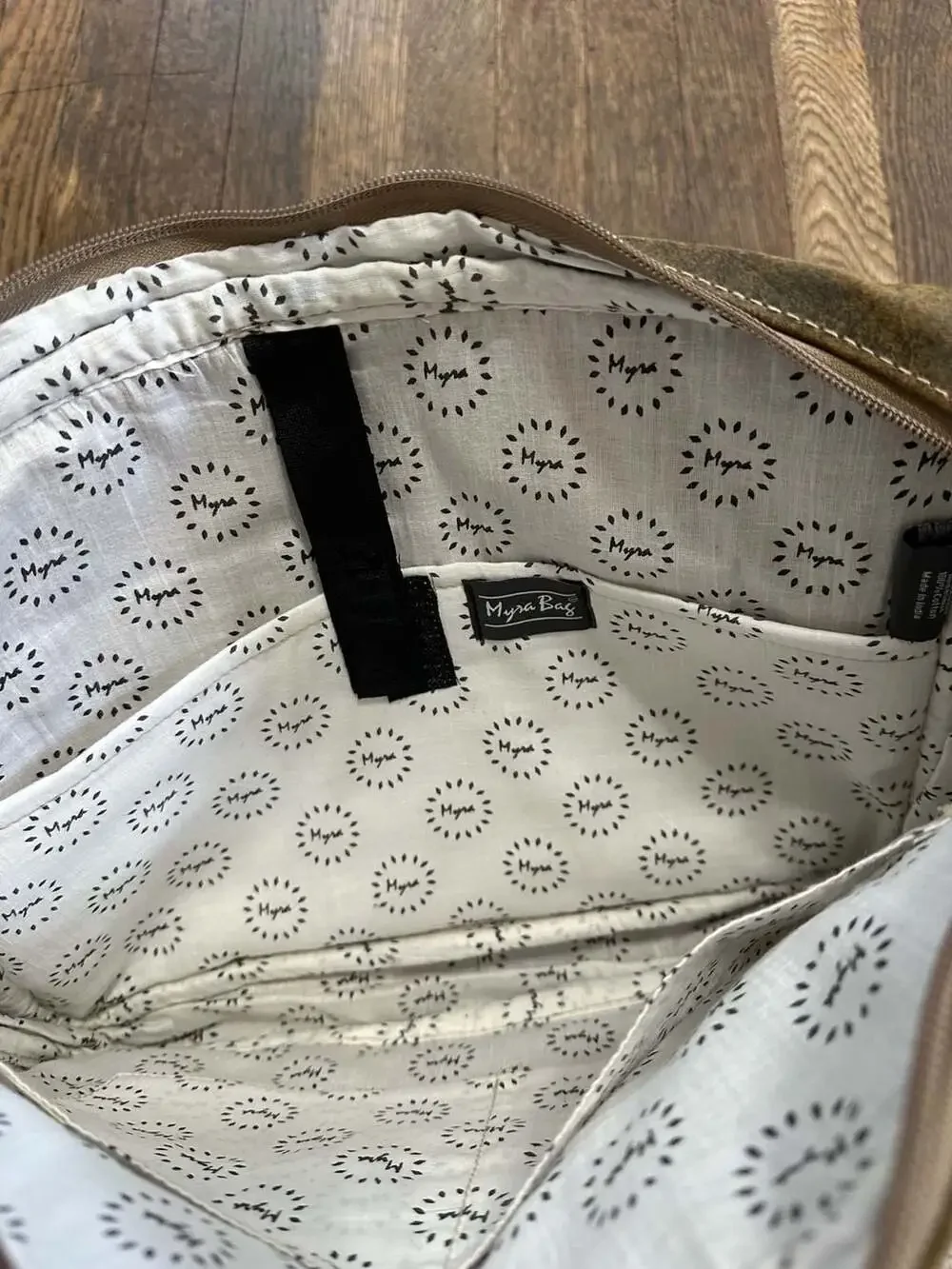 New Myra Bag Sombre Hues Leather and Cowhide Laptop Bag Boho Western Farm